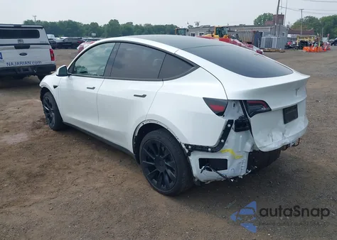 2023 Tesla Model Y Awd/Long Range Dual Motor All-Wheel Drive из США, поврежденный, VIN 7SAYGDEE1PF765193